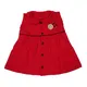 Vestido de Niña 3 Piezas Bebu (Rojo)
